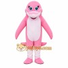 Pink Dolphin Mascot Costume Pink Dolphin Mascot Costume