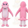 Pink Dolphin Mascot Costume
