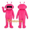 Pink Robot Mascot Costume Pink Robot Mascot Costume