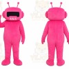Pink Robot Mascot Costume