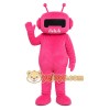 Pink Robot Mascot Costume Pink Robot Mascot Costume