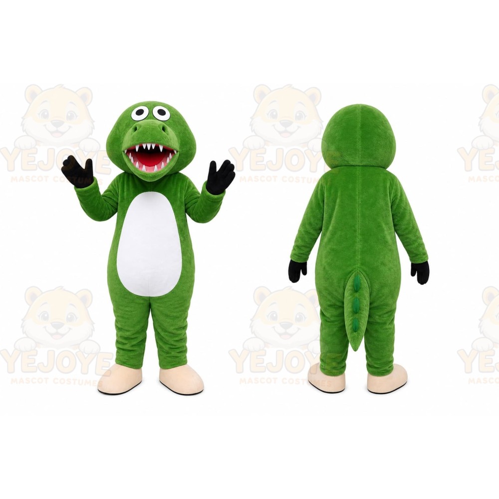 Green Frog Mascot Costume