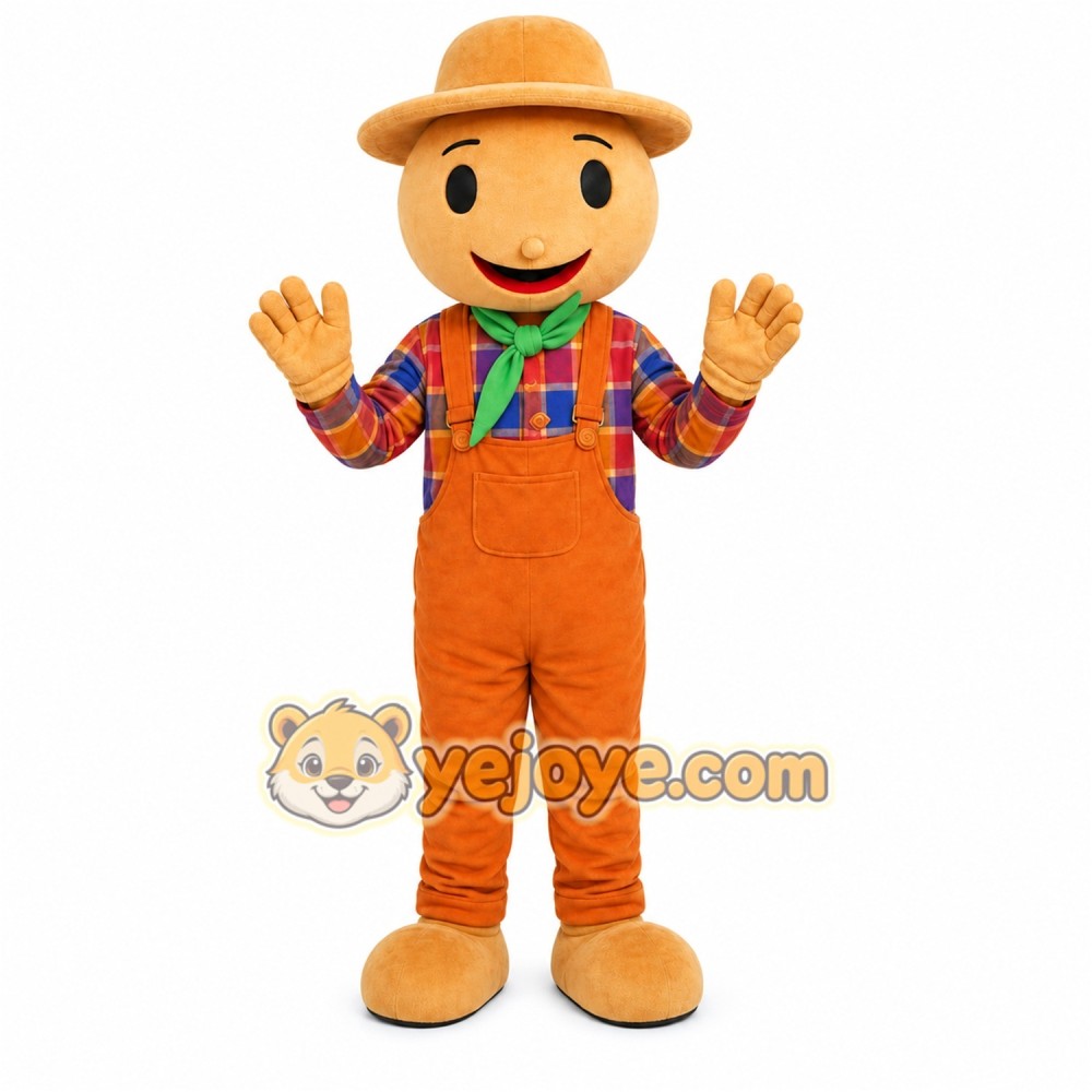 Farmer Boy Mascot Costume
