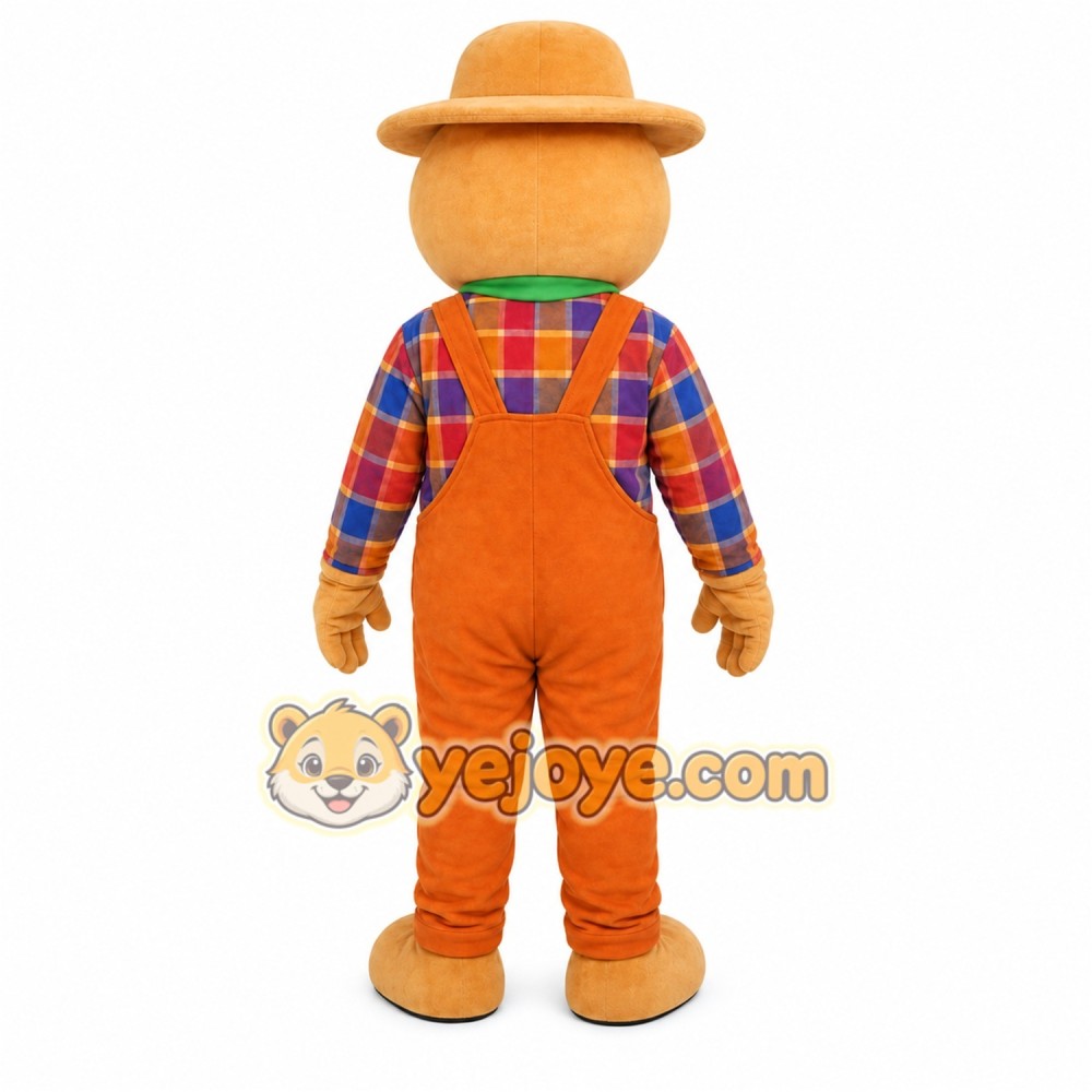 Farmer Boy Mascot Costume