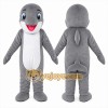 Gray Dolphin Mascot Costume Gray Dolphin Mascot Costume