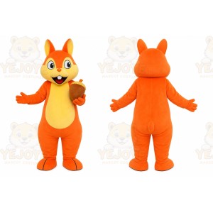 Orange Fox Mascot Costume