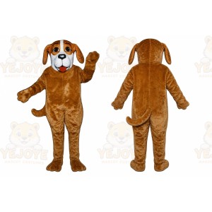 Brown Basset Dog Mascot Costume
