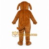 Brown Basset Dog Mascot Costume Brown Basset Dog Mascot Costume