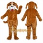 Brown Basset Dog Mascot Costume