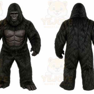 Black Gorilla Mascot Costume