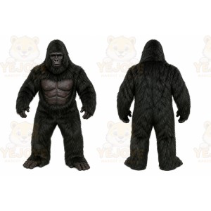 Black Gorilla Mascot Costume