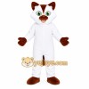 White Fox Mascot Costume White Fox Mascot Costume