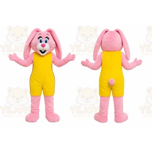 Pink Rabbit Mascot Costume