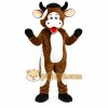 Brown Cow Mascot Costume Brown Cow Mascot Costume