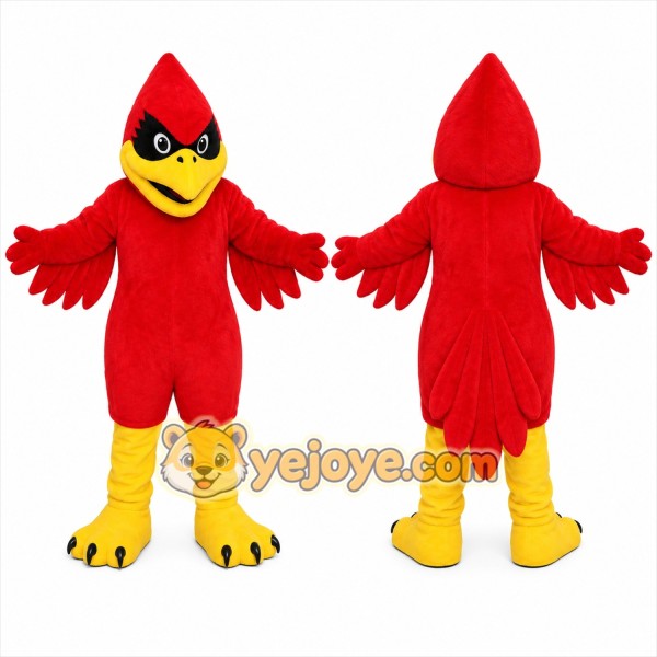 Red Bird Mascot Costume