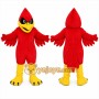 Red Bird Mascot Costume
