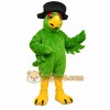 Green Bird Mascot Costume Green Bird Mascot Costume