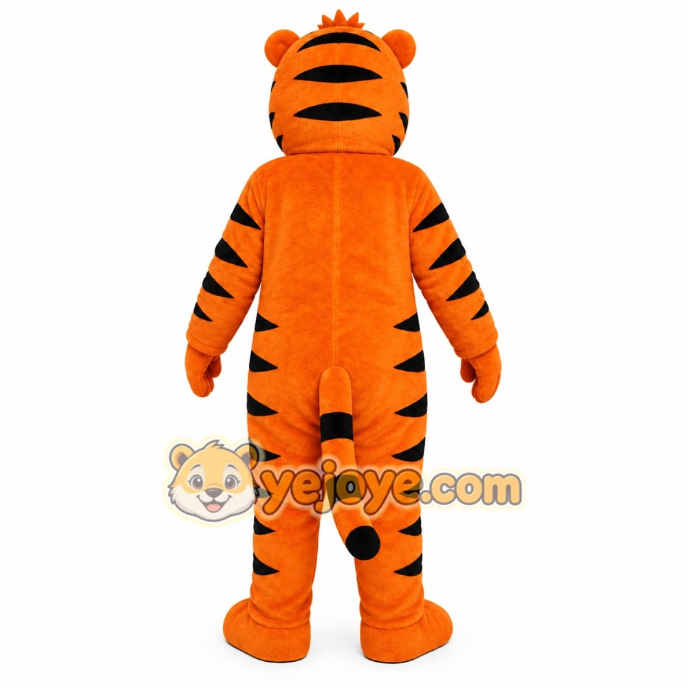 Orange Tiger Mascot Costume Orange Tiger Mascot Costume