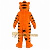 Orange Tiger Mascot Costume Orange Tiger Mascot Costume