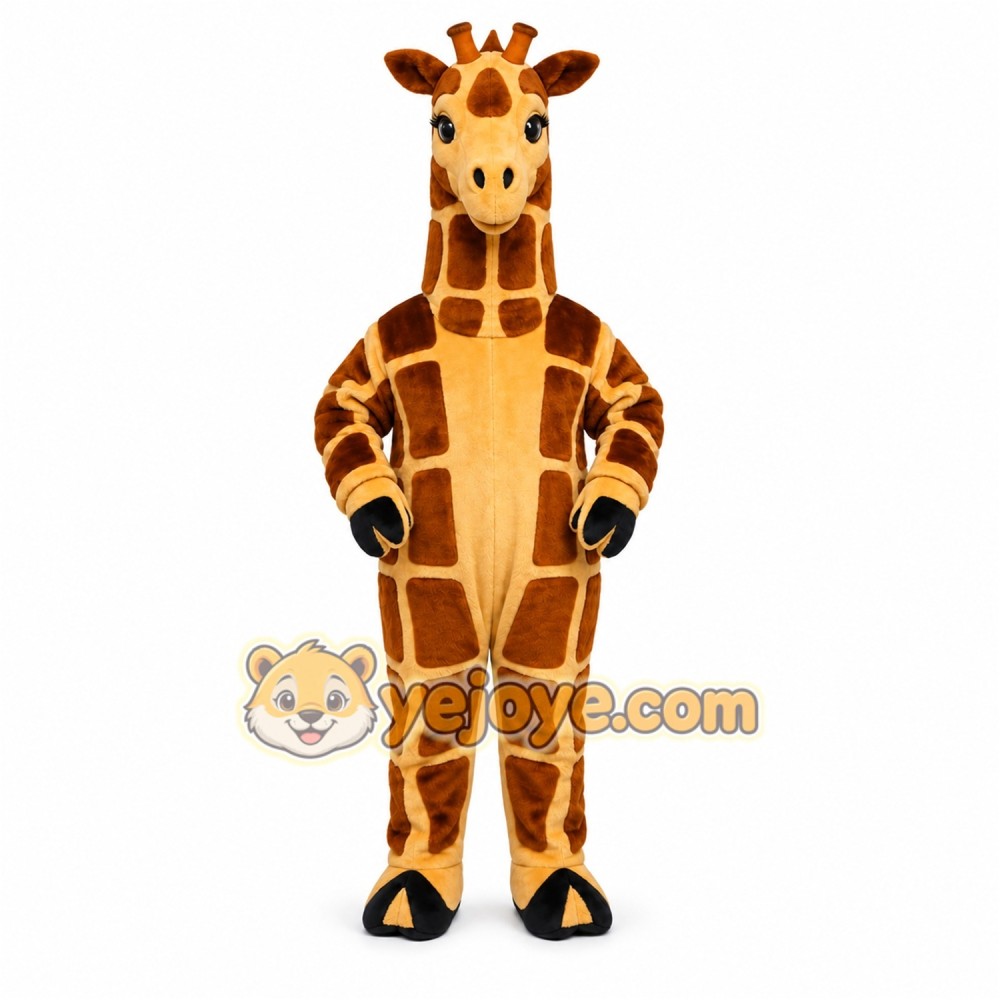 Giraffe Animal Mascot Costume Giraffe Animal Mascot Costume