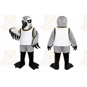 Black White Bird Mascot Costume
