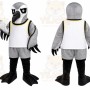Black White Bird Mascot Costume