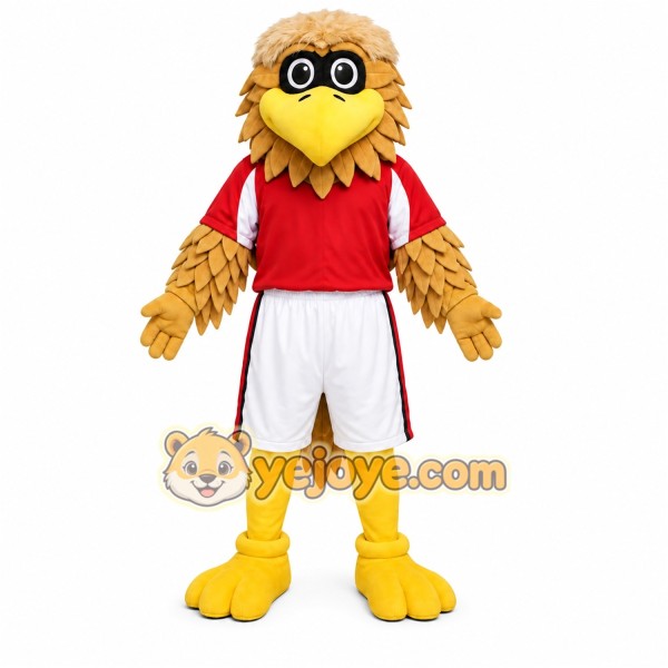 Yellow Bird Sports Mascot Costume Yellow Bird Sports Mascot Costume