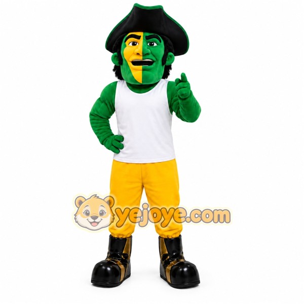 Green Sports Mascot Mascot Costume