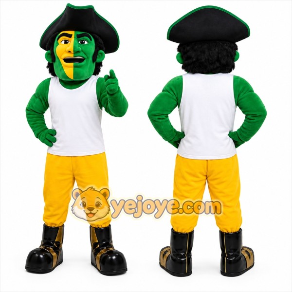 Green Sports Mascot Mascot Costume