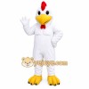 White Rooster Mascot Costume White Rooster Mascot Costume