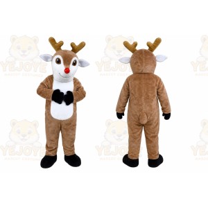 Brown Reindeer Mascot Costume