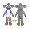 Gray Elephant Mascot Costume Gray Elephant Mascot Costume