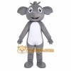 Gray Elephant Mascot Costume Gray Elephant Mascot Costume
