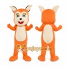 Orange Fox Mascot Costume Orange Fox Mascot Costume