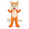 Orange Fox Mascot Costume Orange Fox Mascot Costume