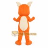 Orange Fox Mascot Costume Orange Fox Mascot Costume