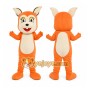 Orange Fox Mascot Costume