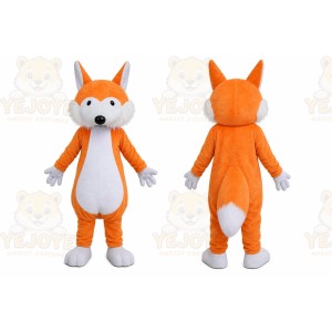 Orange Fox Mascot Costume