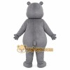 Gray Hippo Mascot Costume Gray Hippo Mascot Costume