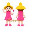 Princess Girl Mascot Costume Princess Girl Mascot Costume