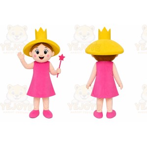 Princess Girl Mascot Costume