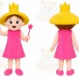 Princess Girl Mascot Costume