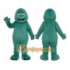 Teal Monster Mascot Costume Teal Monster Mascot Costume
