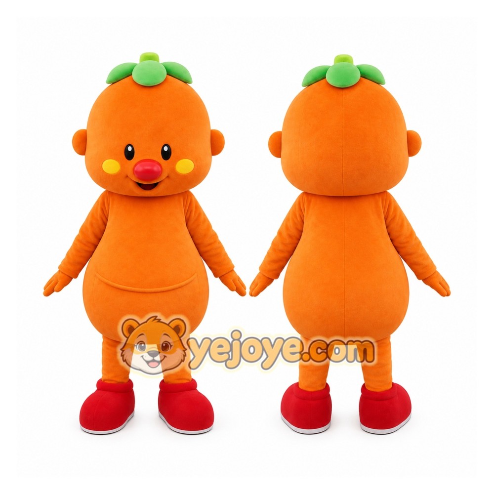Orange Fruit Mascot Costume Orange Fruit Mascot Costume