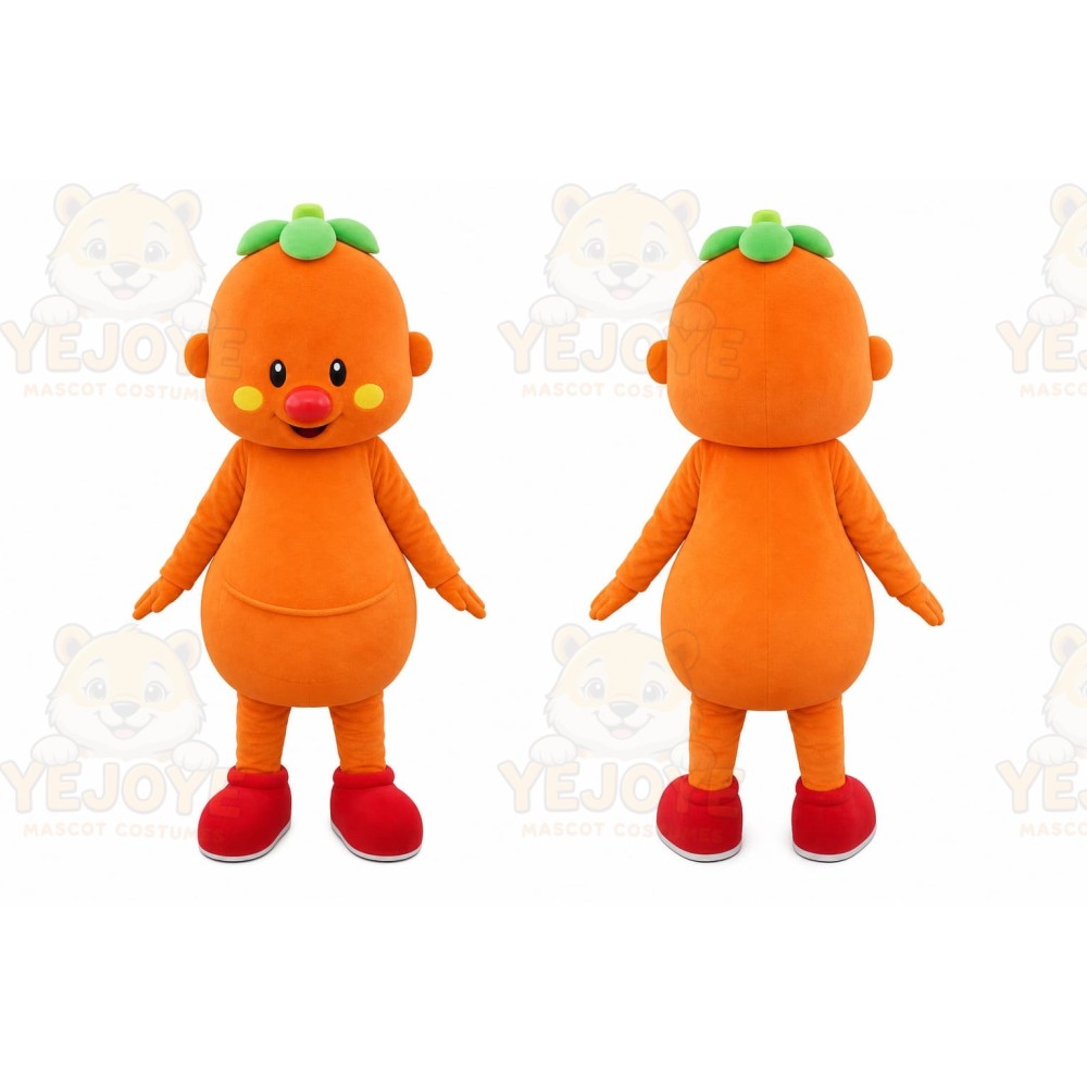 Orange Fruit Mascot Costume