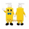 Yellow Bottle Mascot Costume Yellow Bottle Mascot Costume