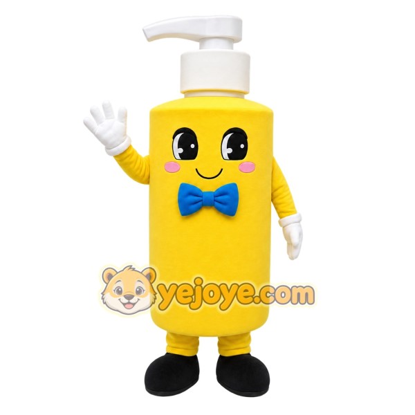 Yellow Bottle Mascot Costume