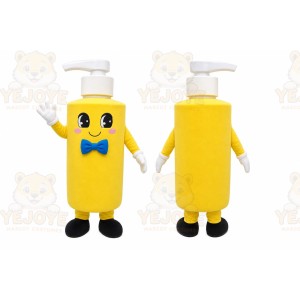 Yellow Bottle Mascot Costume
