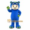 Blue Monster Mascot Costume Blue Monster Mascot Costume