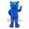 Blue Monster Mascot Costume Blue Monster Mascot Costume